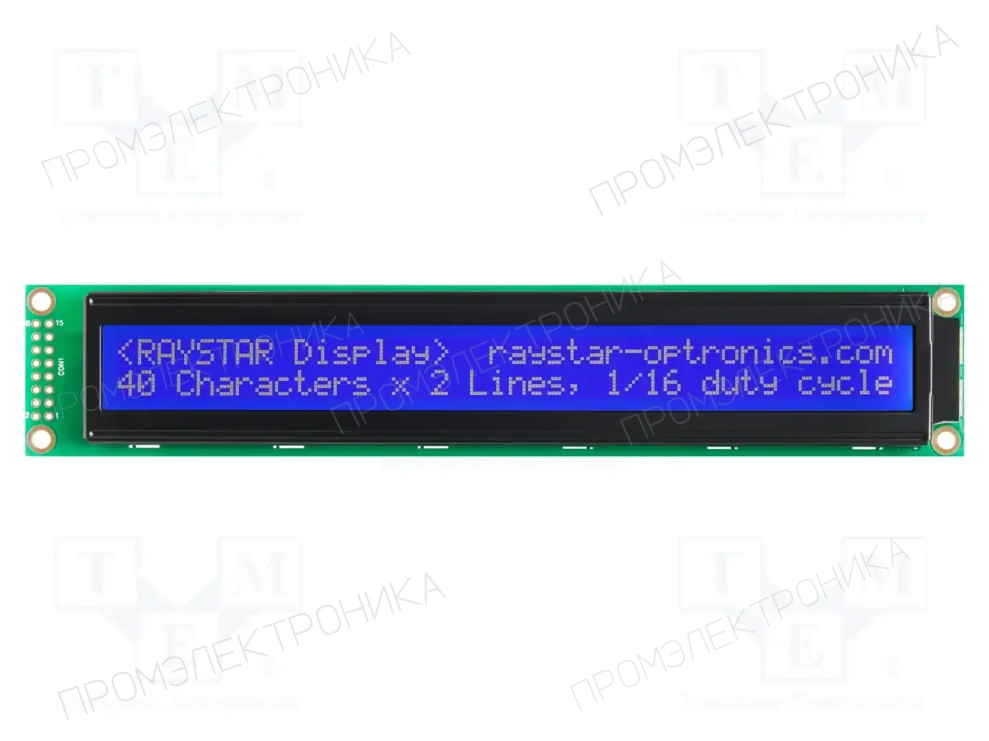 RAYSTAR OPTRONICS RC4002A-BIW-CSX — Дисплеи LCD буквенно-цифровые