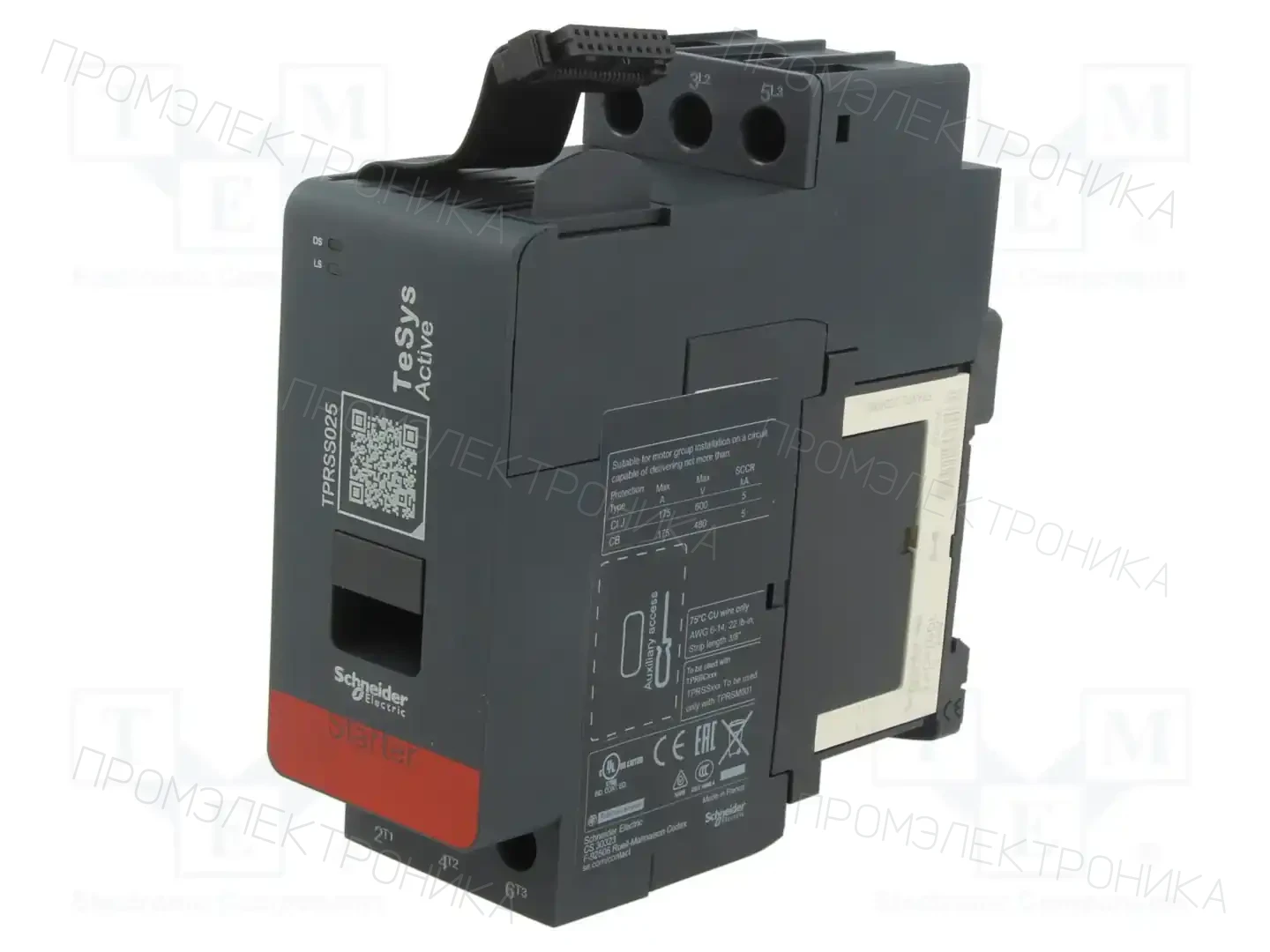 SCHNEIDER ELECTRIC TPRSS025 — Контроллеры двигателей AC