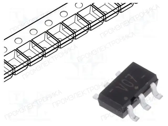 NEXPERIA 74LVC2G07GV,125 — Буферы, передатчики, контроллеры