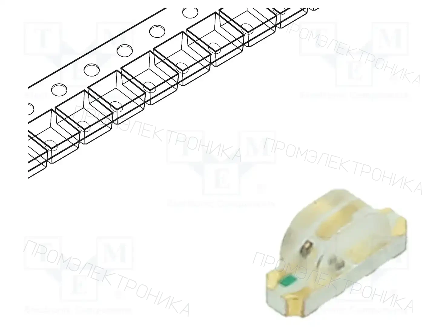 REFOND RF-P3S115TS-B50 — Светодиоды SMD цветные
