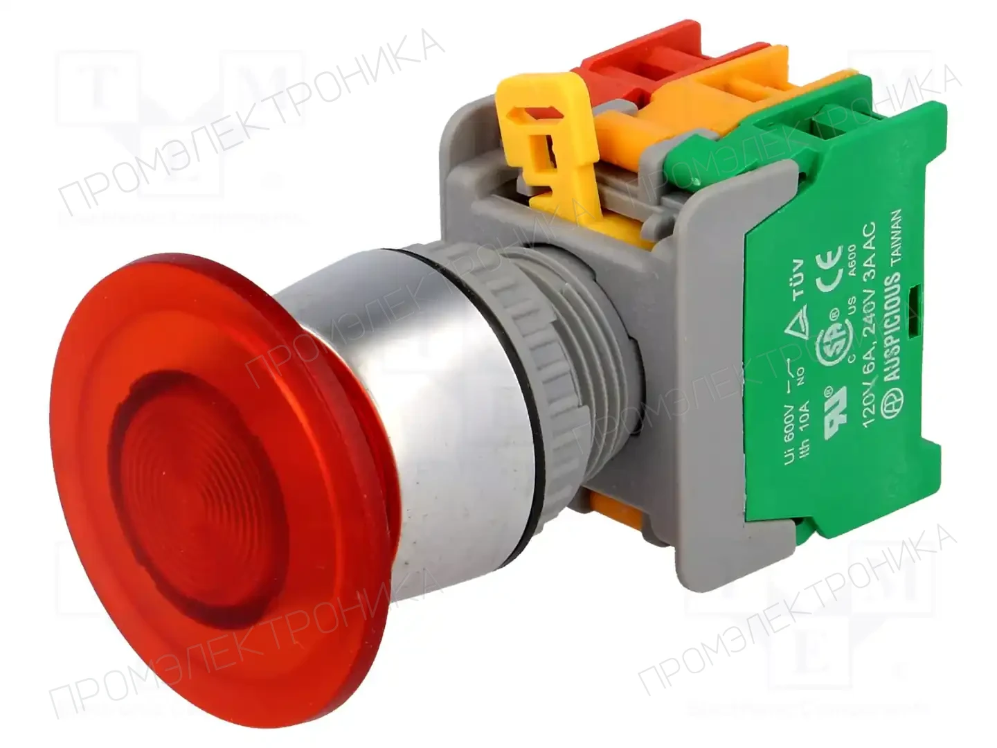 AUSPICIOUS EBL22-1O/C R, W/O LAMP — Переключатели панельные стандартные 22мм