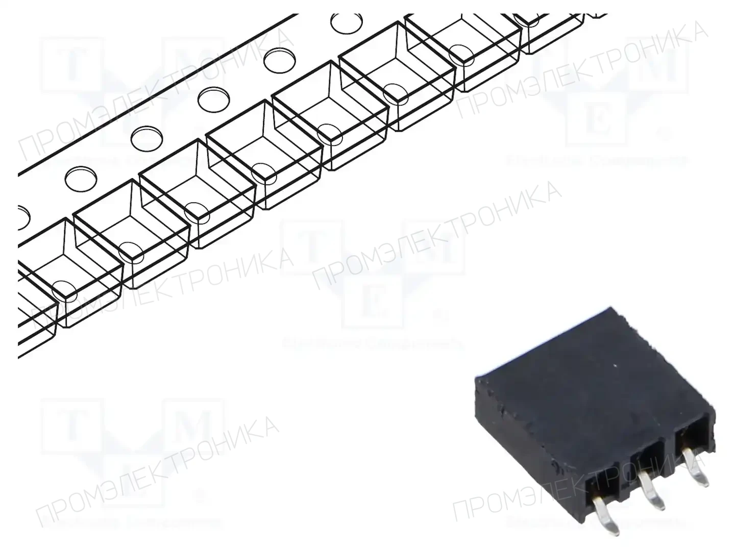 SAMTEC SSM-103-L-SH-TR — Разъeмы пластина - пластина