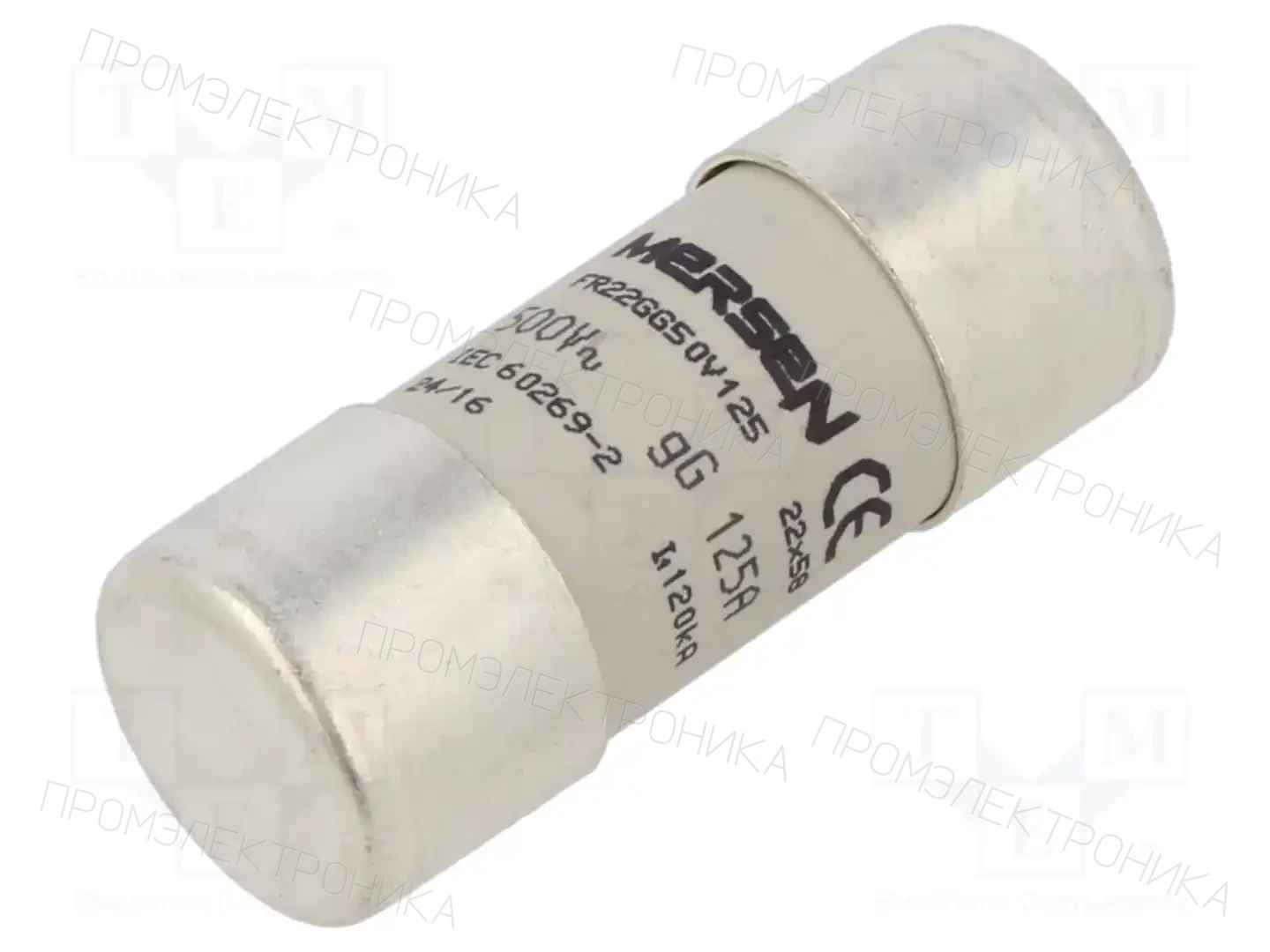 MERSEN FR22GG50V125 — Предохранители 22x58мм