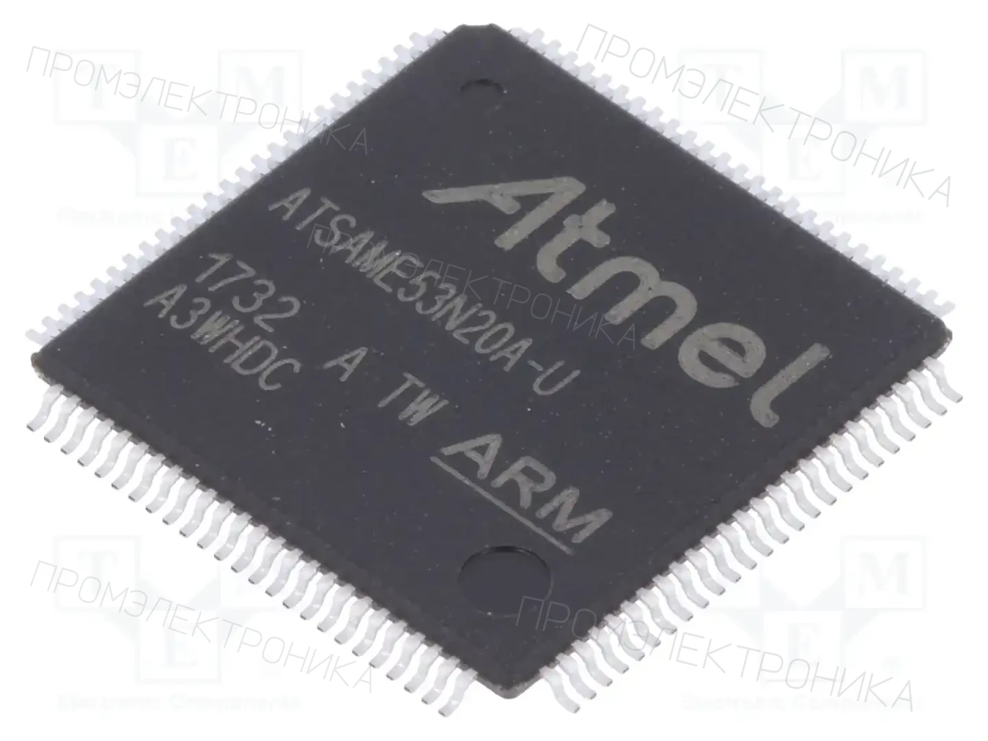 Microchip Technology ATSAME53N20A-AU — Линейка ARM 32-bit