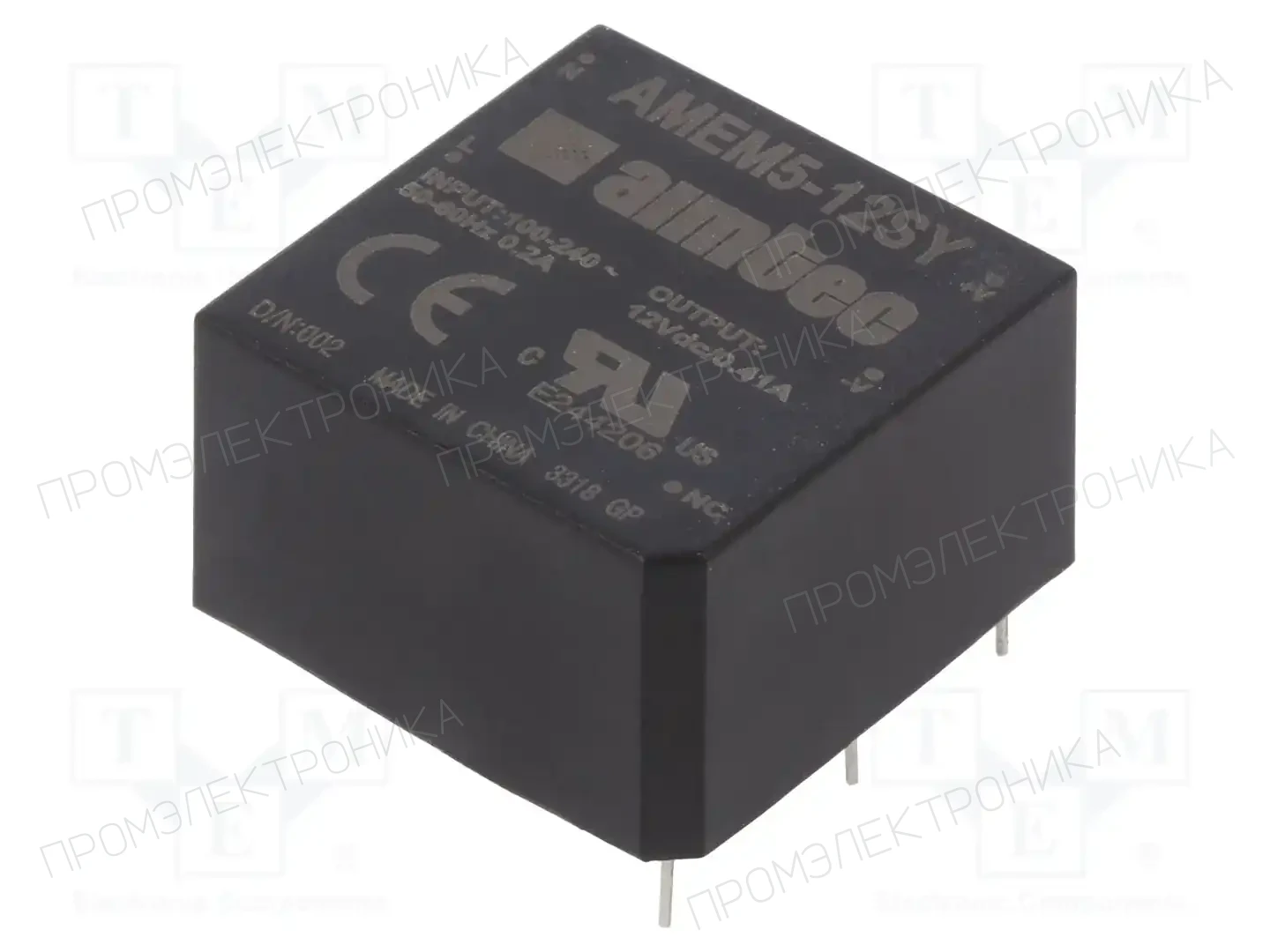 AIMTEC AMEM5-12SY — Преобразователи AC/DC для PCB