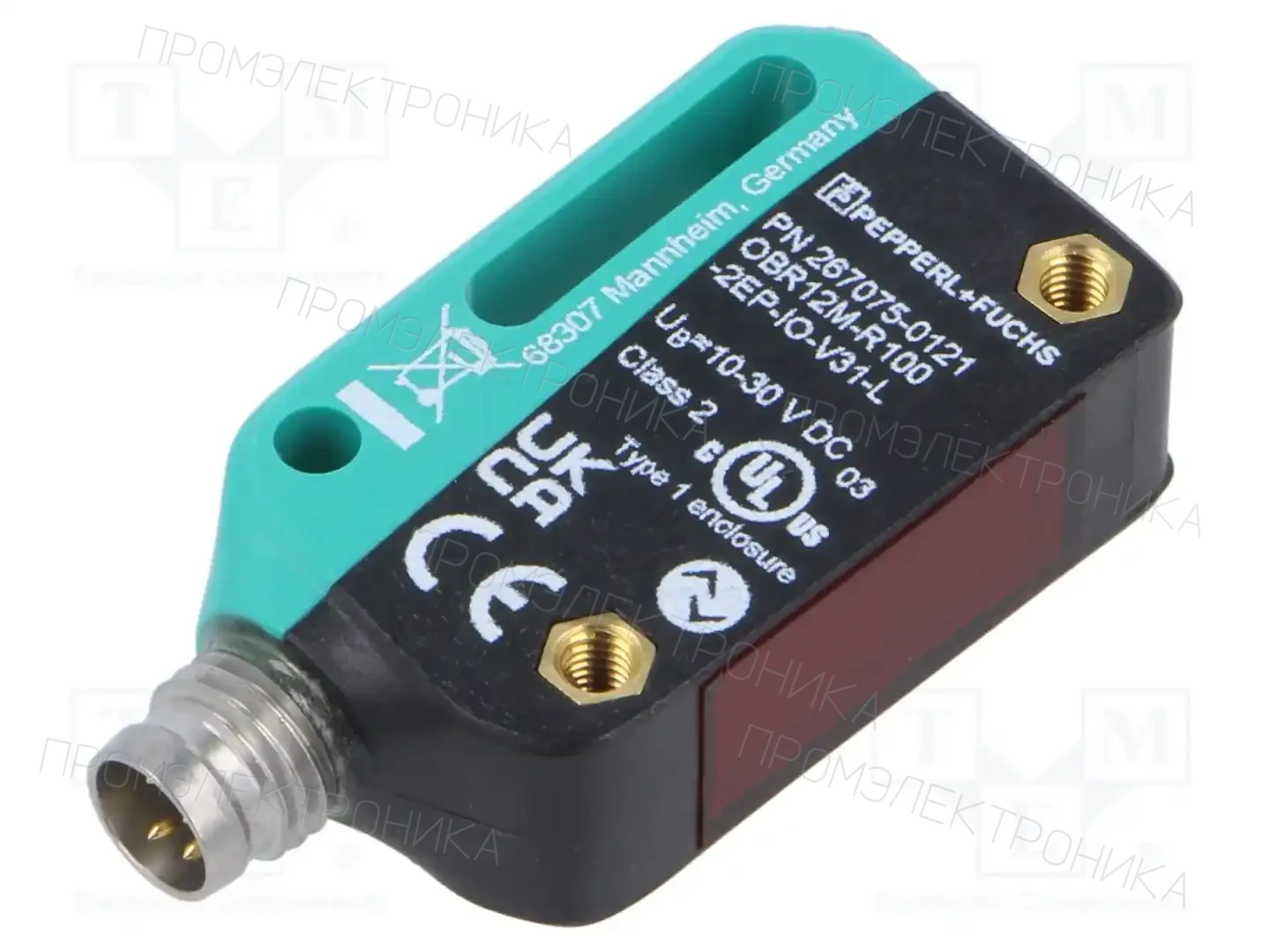 PEPPERL+FUCHS OBR12M-R100-2EP-IO-V31-L — Стандартные фотоэлектрические датчики