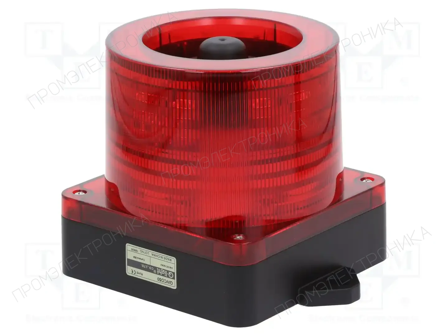 QLIGHT QWCD50-12/24-R — Сигнализаторы светозвуковые