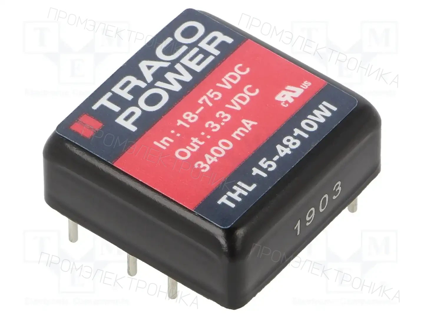 TRACO POWER THL 15-4810WI — Преобразователи DC/DC