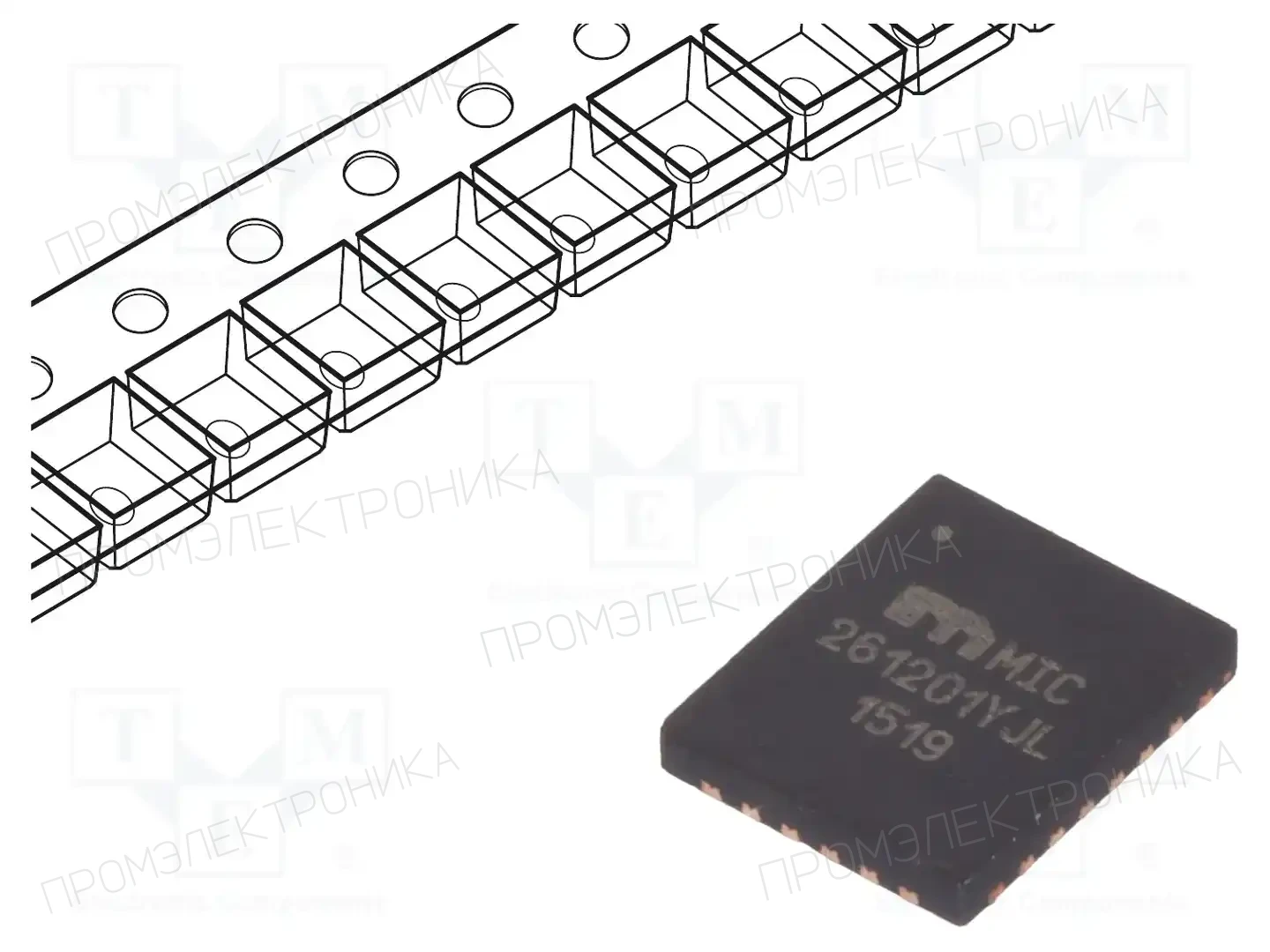 Microchip Technology MIC261201YJL-TR — Регуляторы напряжения - микросхемы DC/DC