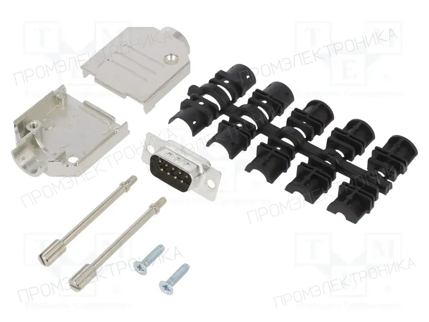 AMPHENOL COMMUNICATIONS SOLUTIONS L17DTZK09+L717SDE09P — Комплектные штекеры D-Sub