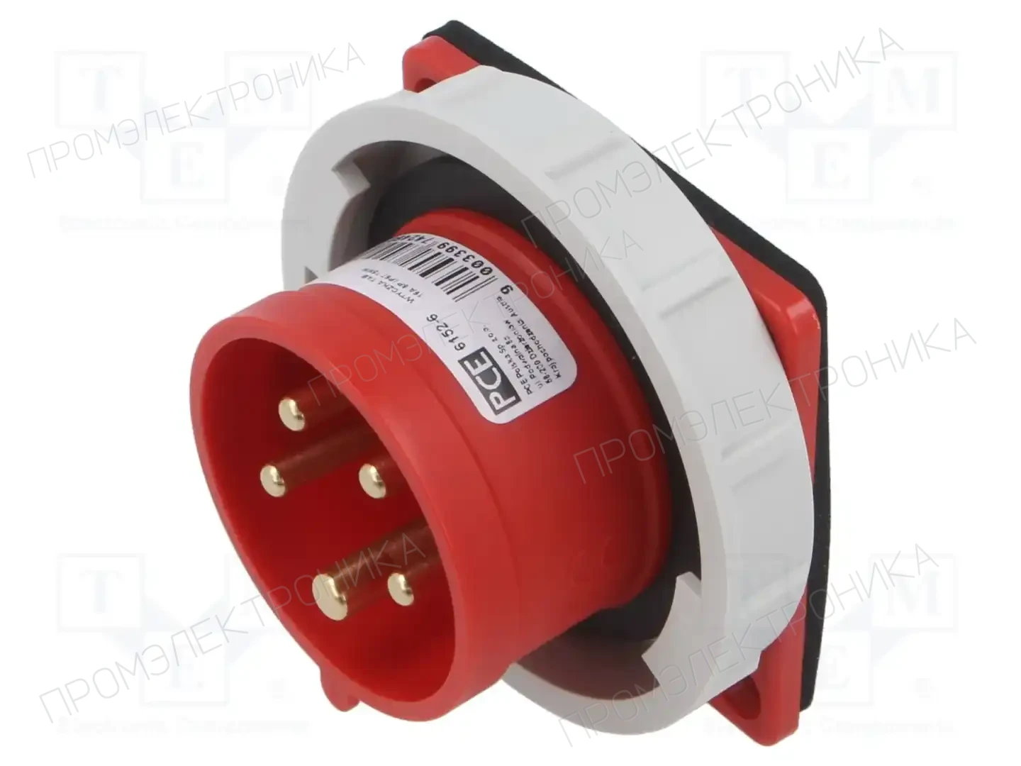 PCE 6152-6 — Многофазные разъемы IEC 60309