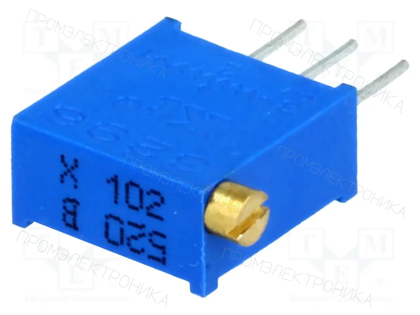 SR PASSIVES T910X-1K — Потенциометры THT многооборотные 3/8 дм