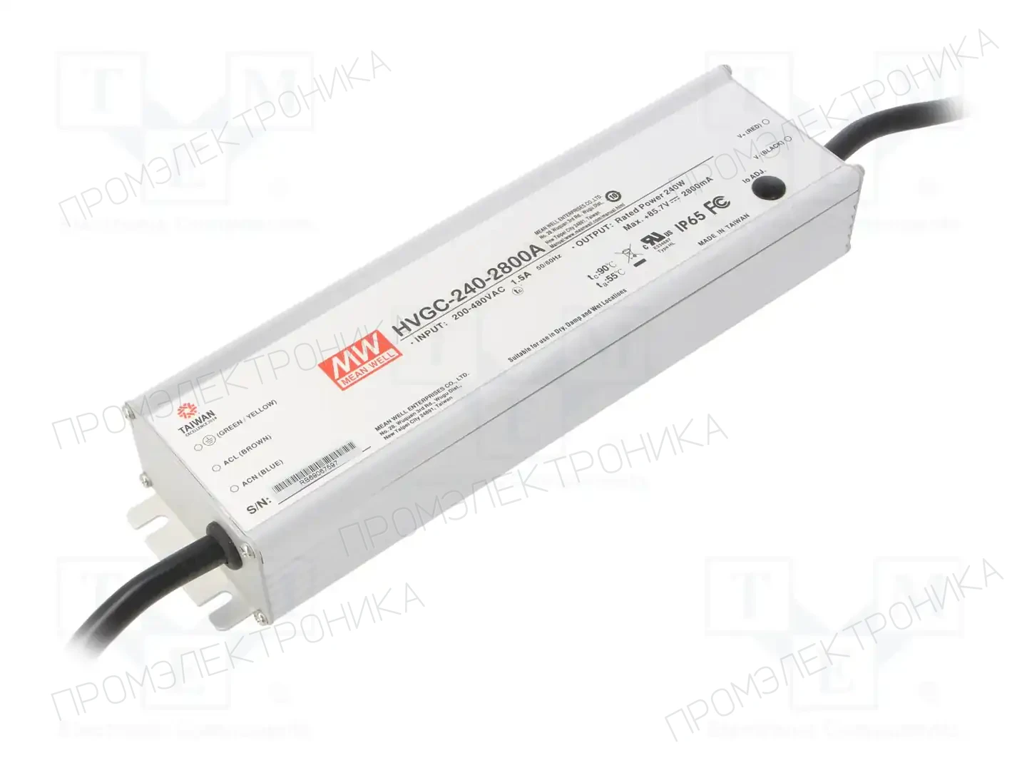 MEAN WELL HVGC-240-2800A — Блоки питания для LED