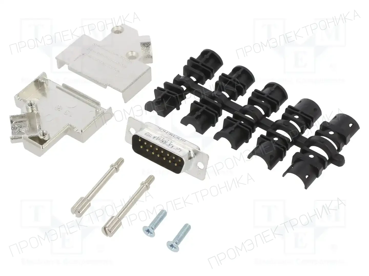AMPHENOL COMMUNICATIONS SOLUTIONS L17D45ZK15+L717SDA15P — Комплектные штекеры D-Sub