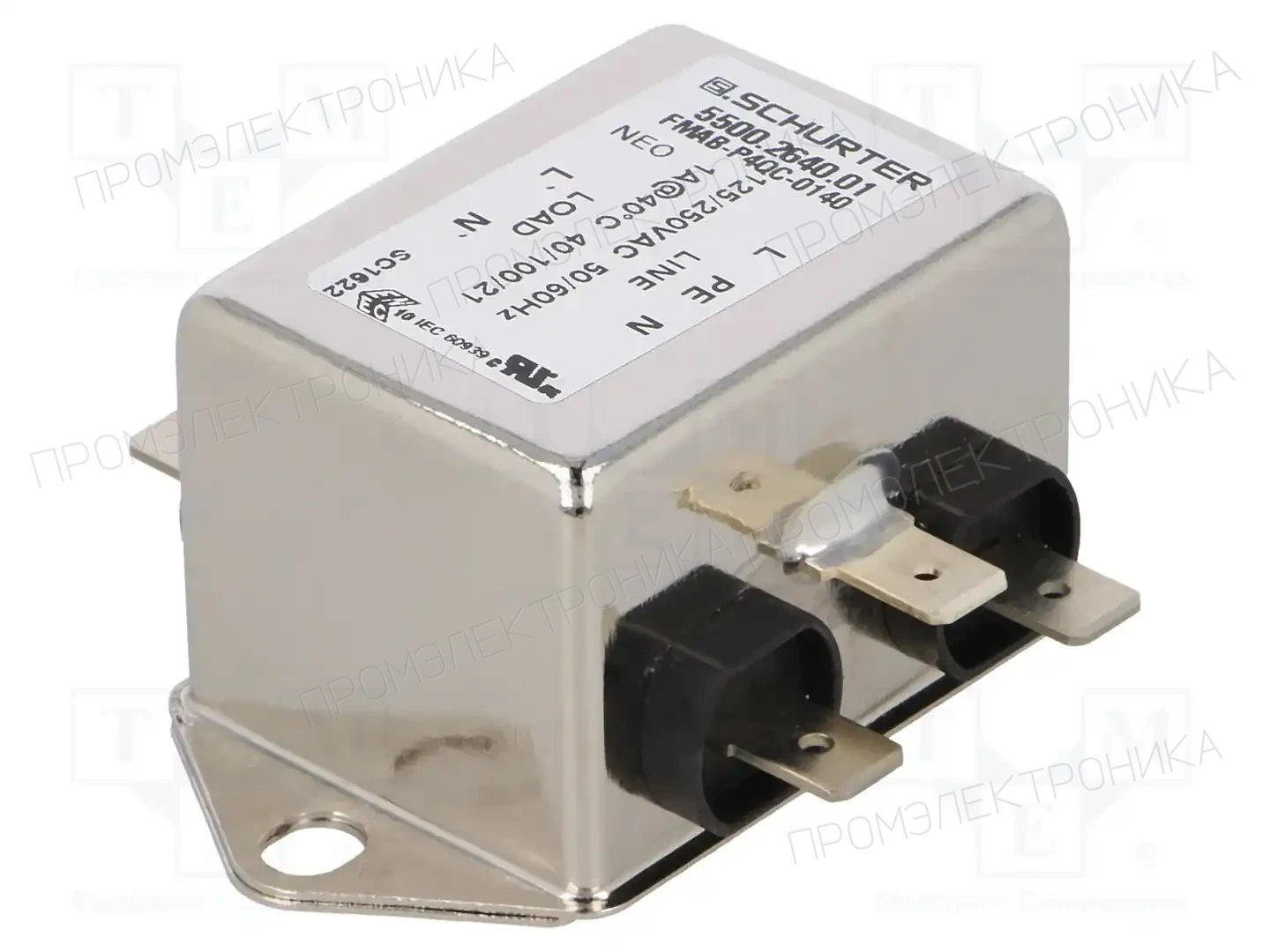 SCHURTER 5500.2640.01 — Противопомеховые фильтры другие