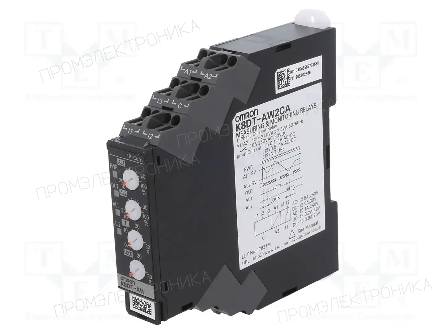 OMRON K8DT-AW2CA — Контрольные реле