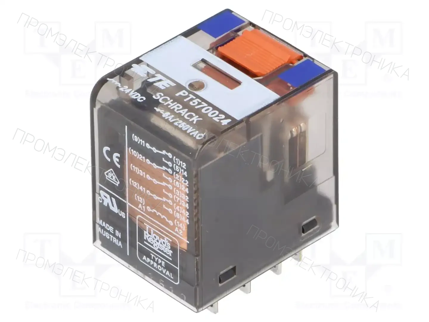 TE Connectivity 1-1393154-2 — Реле электромагн. промышленные