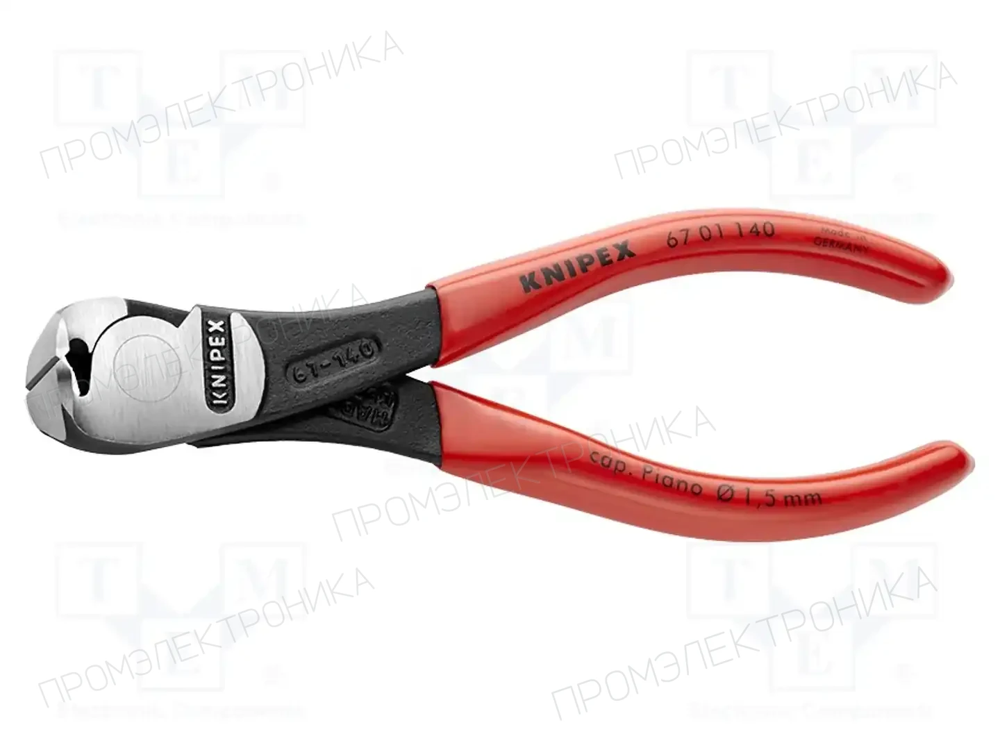 KNIPEX 67 01 140 — Клещи-кусачки для резки