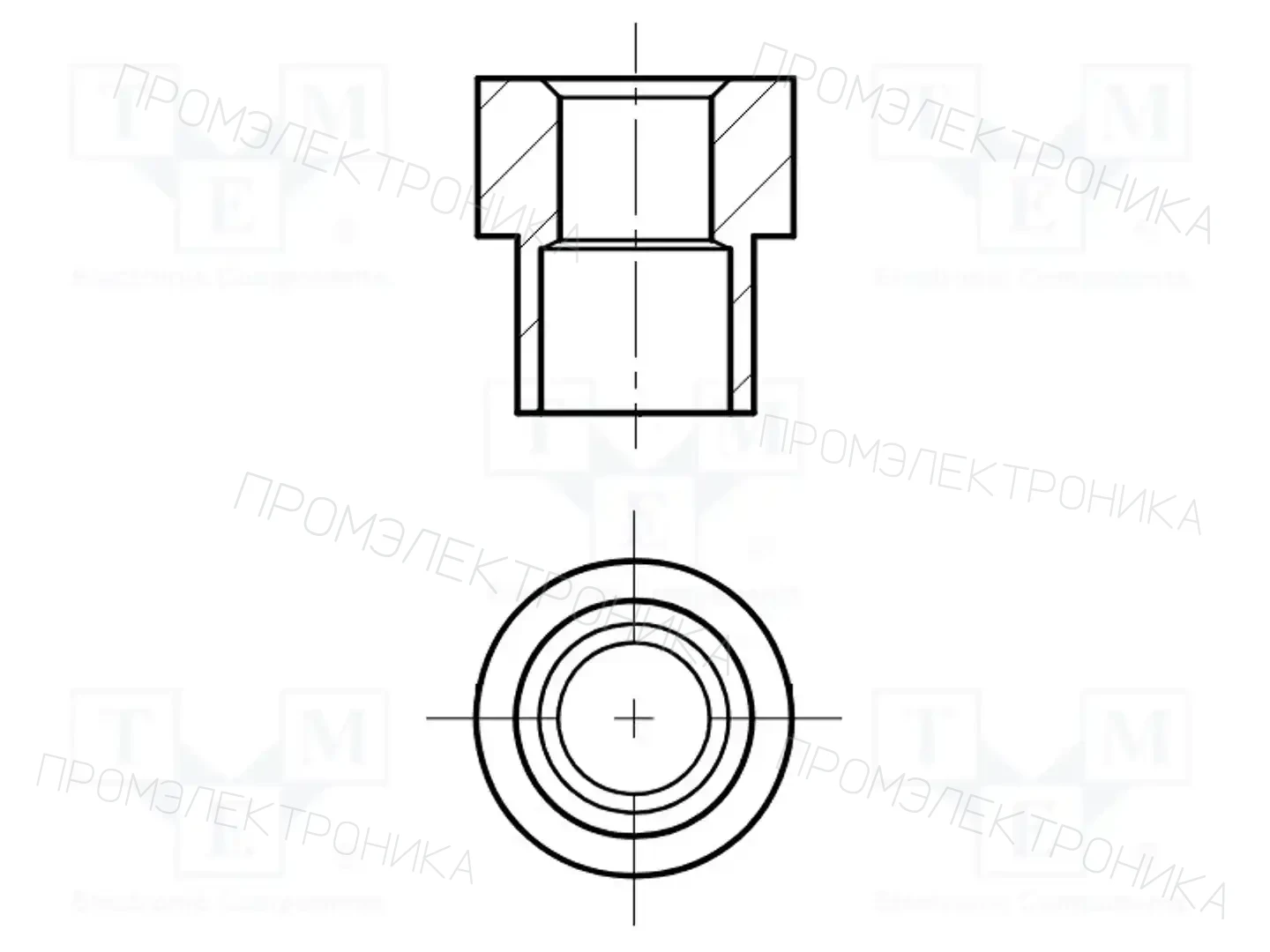 KEYSTONE 5058-2 — Элементы дистанционные металлические