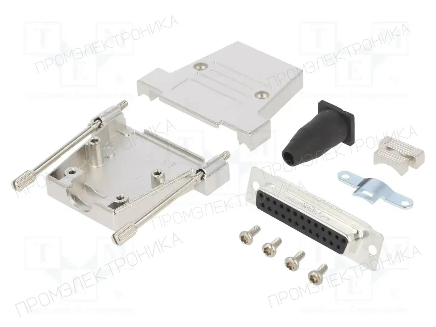 AMPHENOL COMMUNICATIONS SOLUTIONS L17DTSL25-RG-LJS-T+L77SDB25S — Комплектные штекеры D-Sub