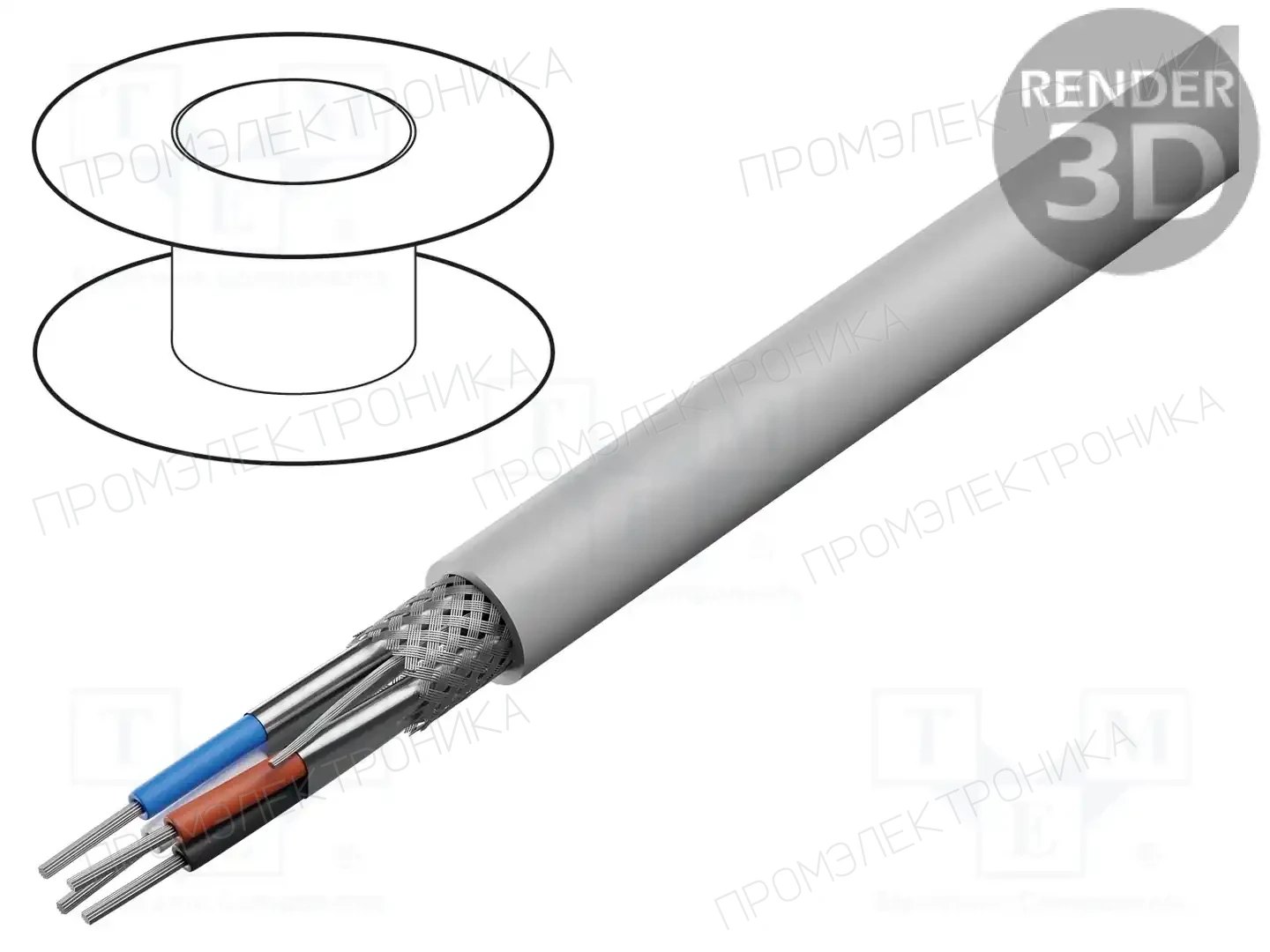 BELDEN 1346F T5U1000 — Провода для последовательных шин