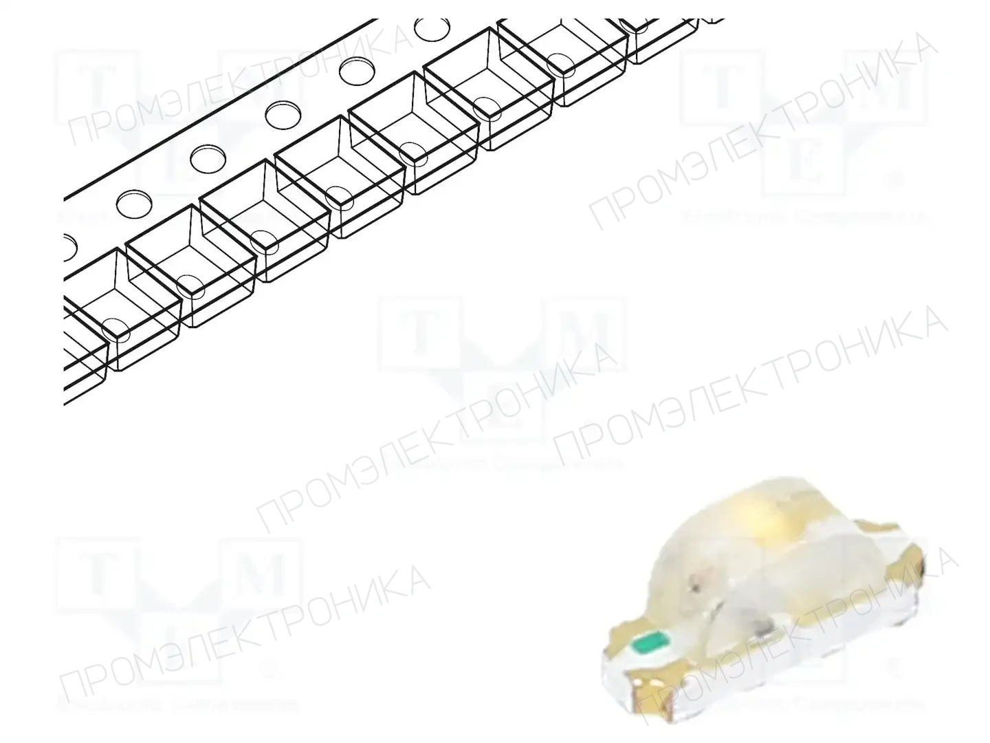 REFOND RF-P3S115TS-B52 — Светодиоды SMD цветные