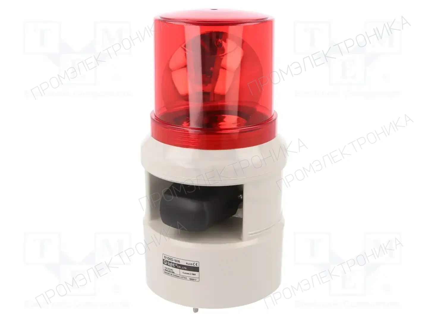 QLIGHT S100D-WA-24-R — Сигнализаторы светозвуковые