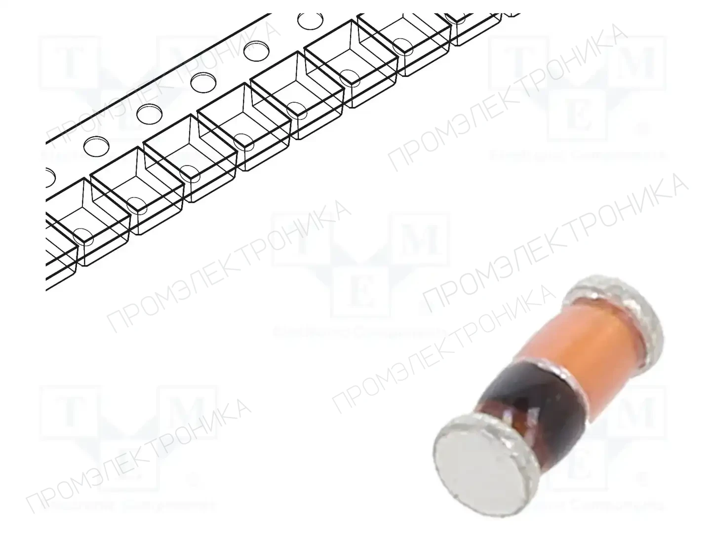 DC COMPONENTS DL4150 — Универсальные диоды SMD