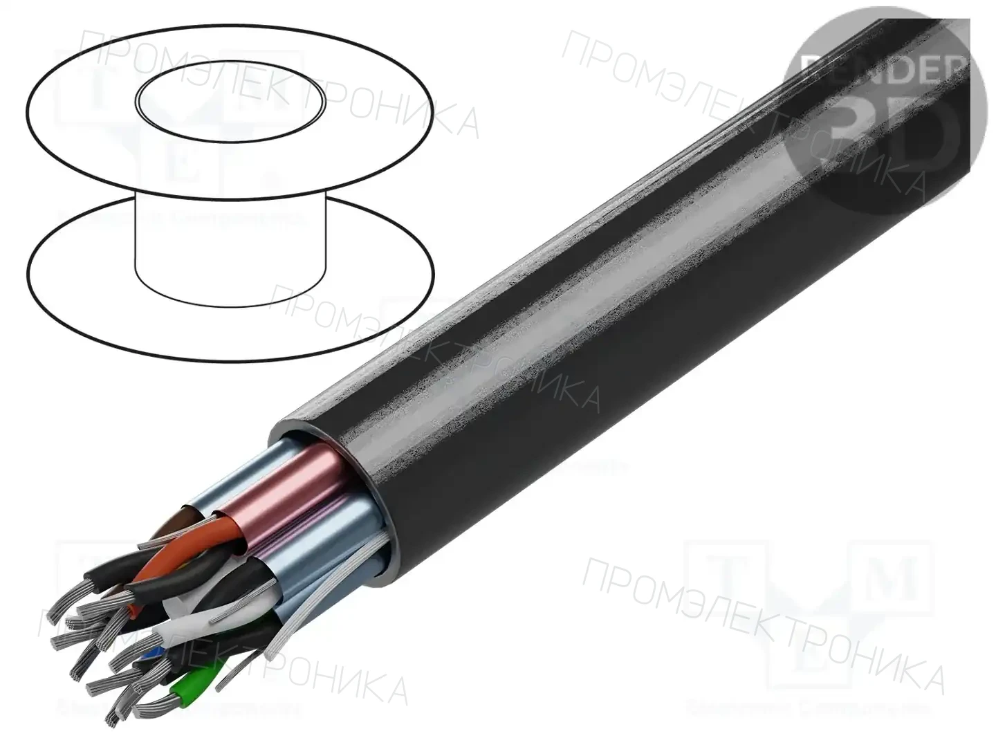 BELDEN 9991 0601000 — Провода многожильные экранированные