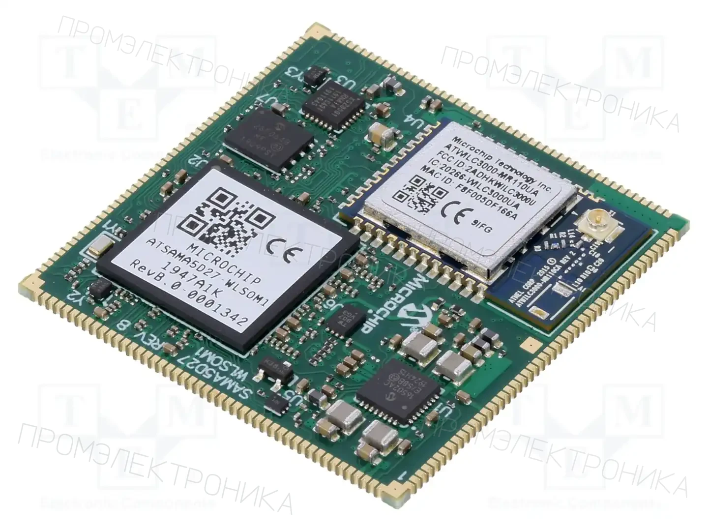 Microchip Technology ATSAMA5D27-WLSOM1 — Микропроцессоры Microchip
