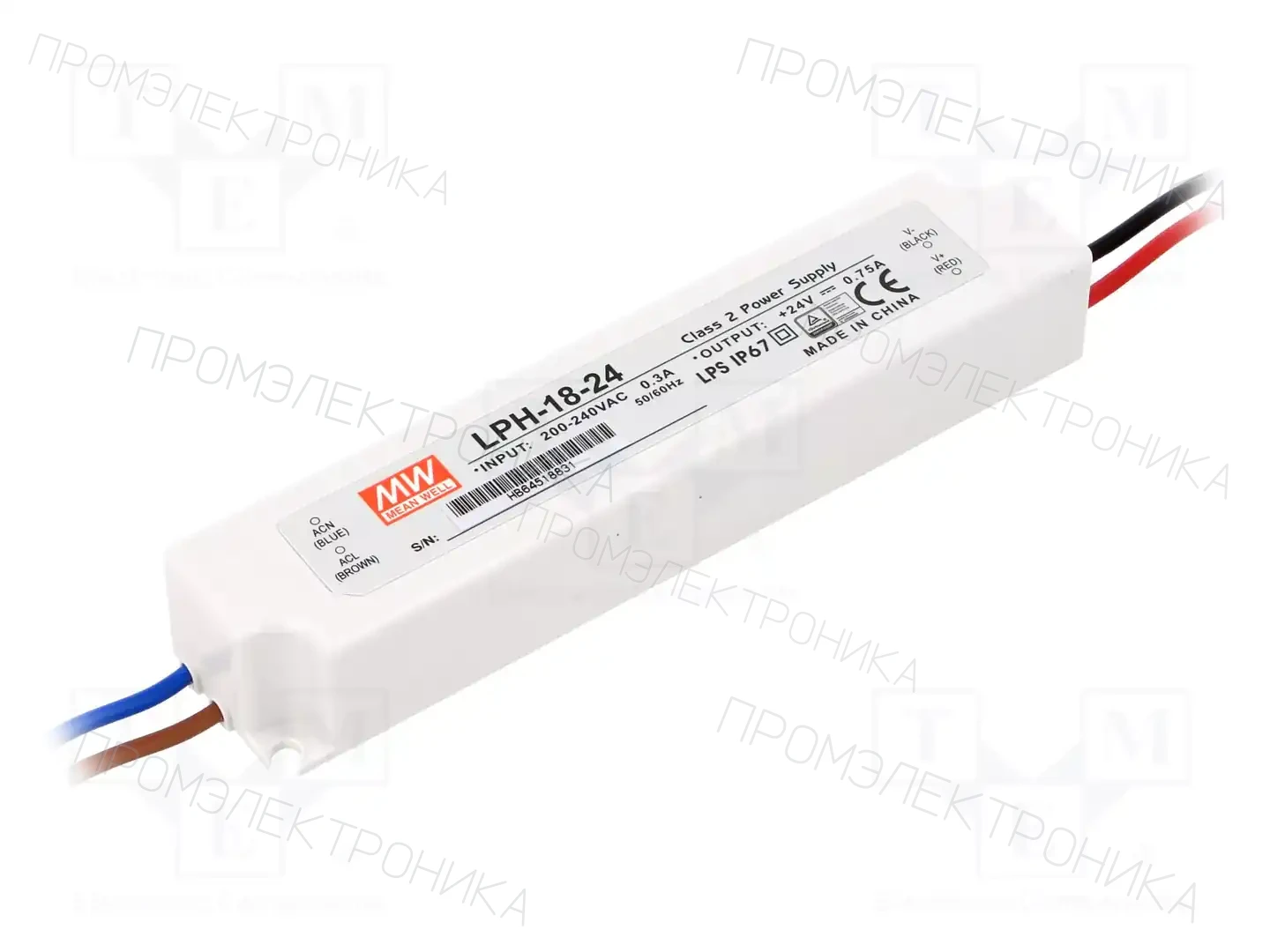 MEAN WELL LPH-18-24 — Блоки питания для LED