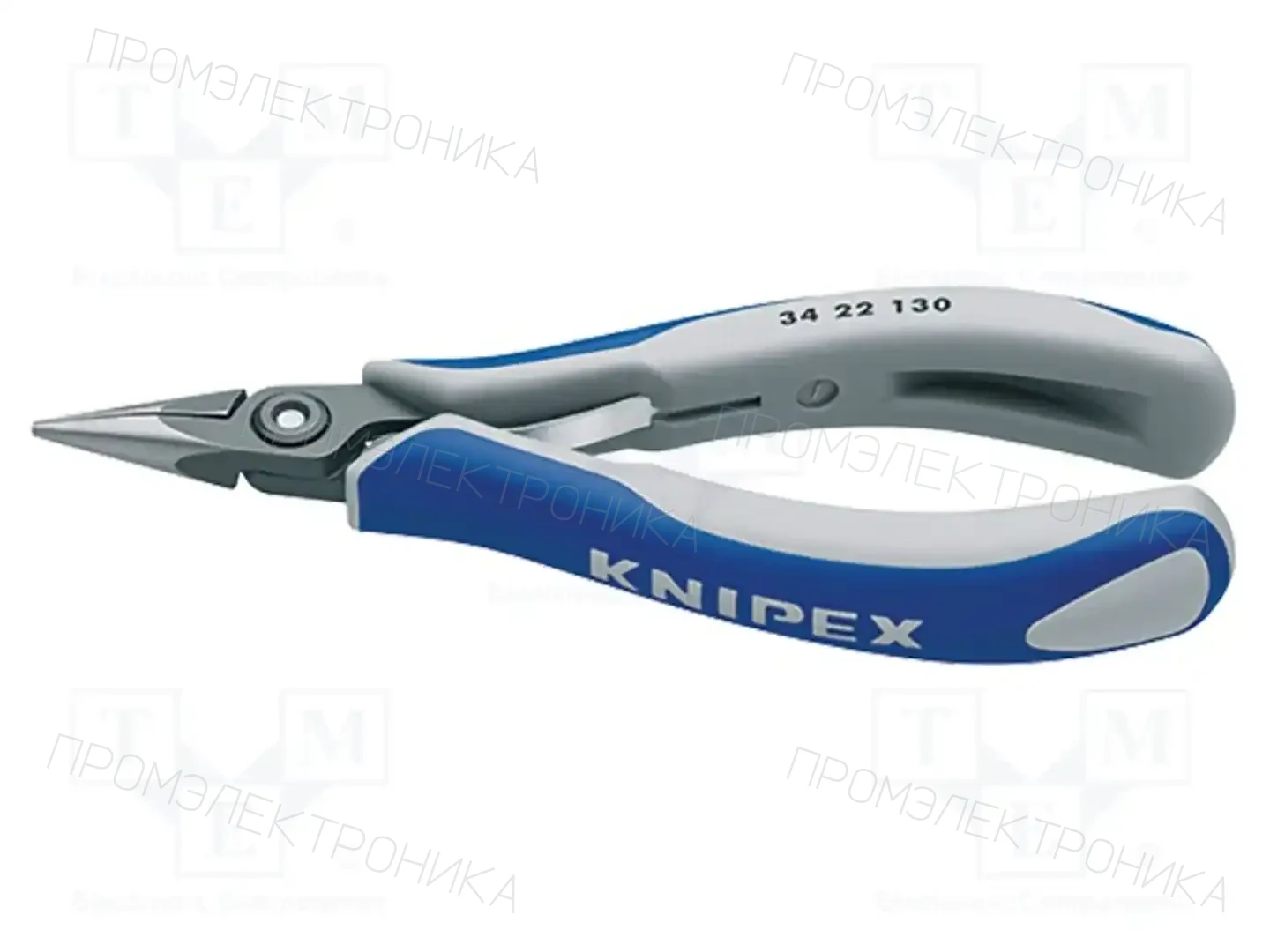 KNIPEX 34 22 130 — Клещи-кусачки плоские и полукруглые