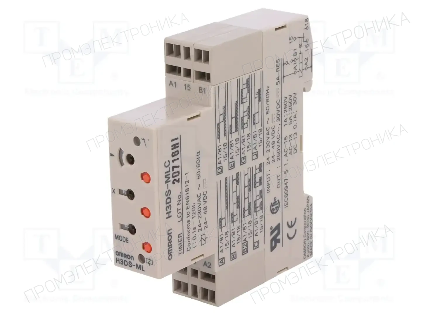 OMRON H3DS-MLC — Временные аналоговые реле