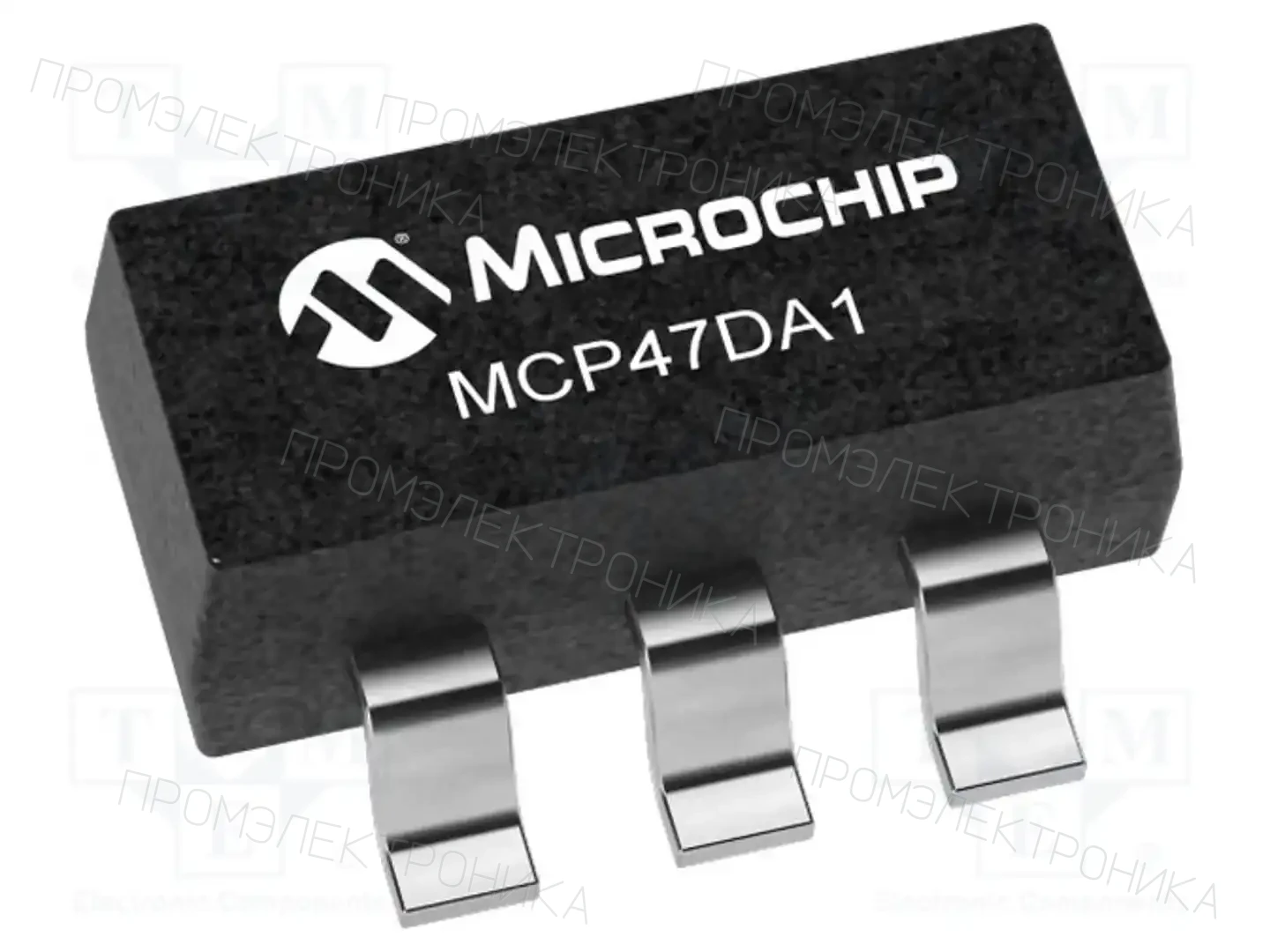 Microchip Technology MCP47DA1T-A0E/OT — Преобразователи D/A - микросхемы
