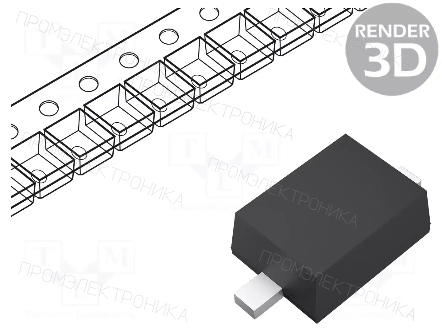 NEXPERIA BAS16J,115 — Универсальные диоды SMD