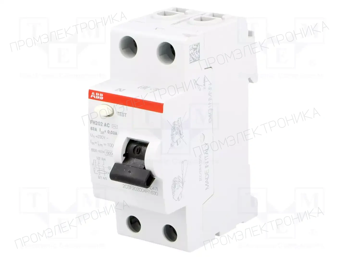 ABB 2CSF202002R1630 — Дифференциальные выключатели