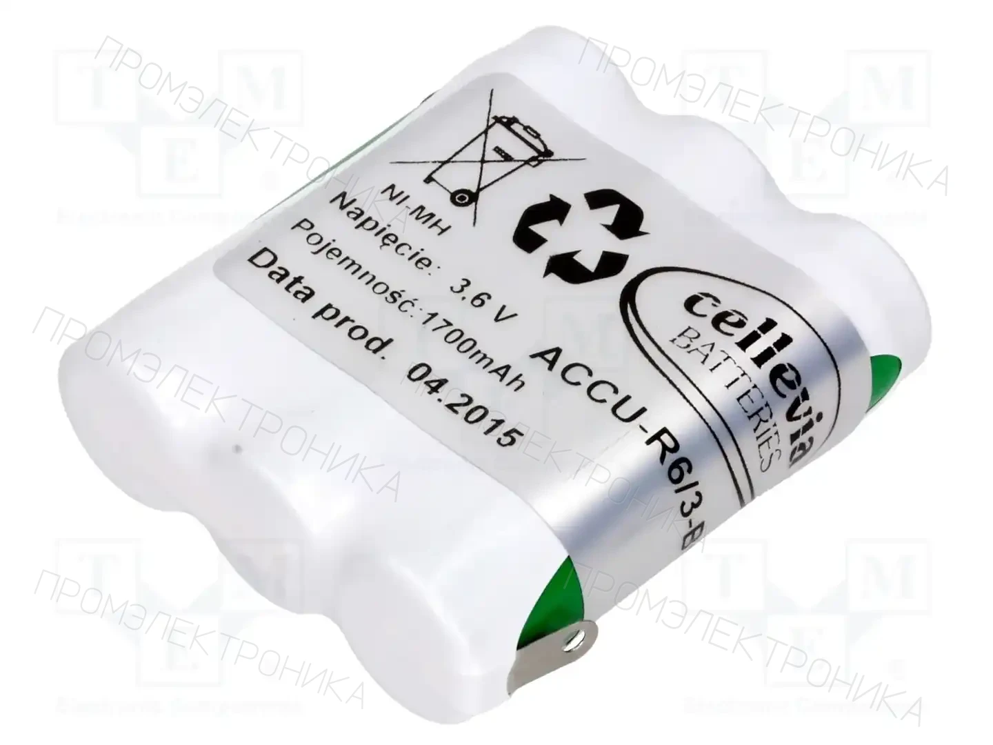 CELLEVIA BATTERIES ACCU-R6/3-B17 — Аккумуляторы