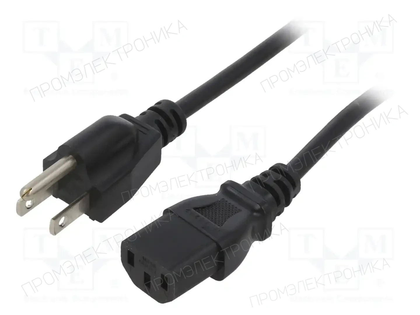 LIAN DUNG LT-202+501 SVT 18/3 105C BLK 2.0M — Кабели питания компьютерные и универс