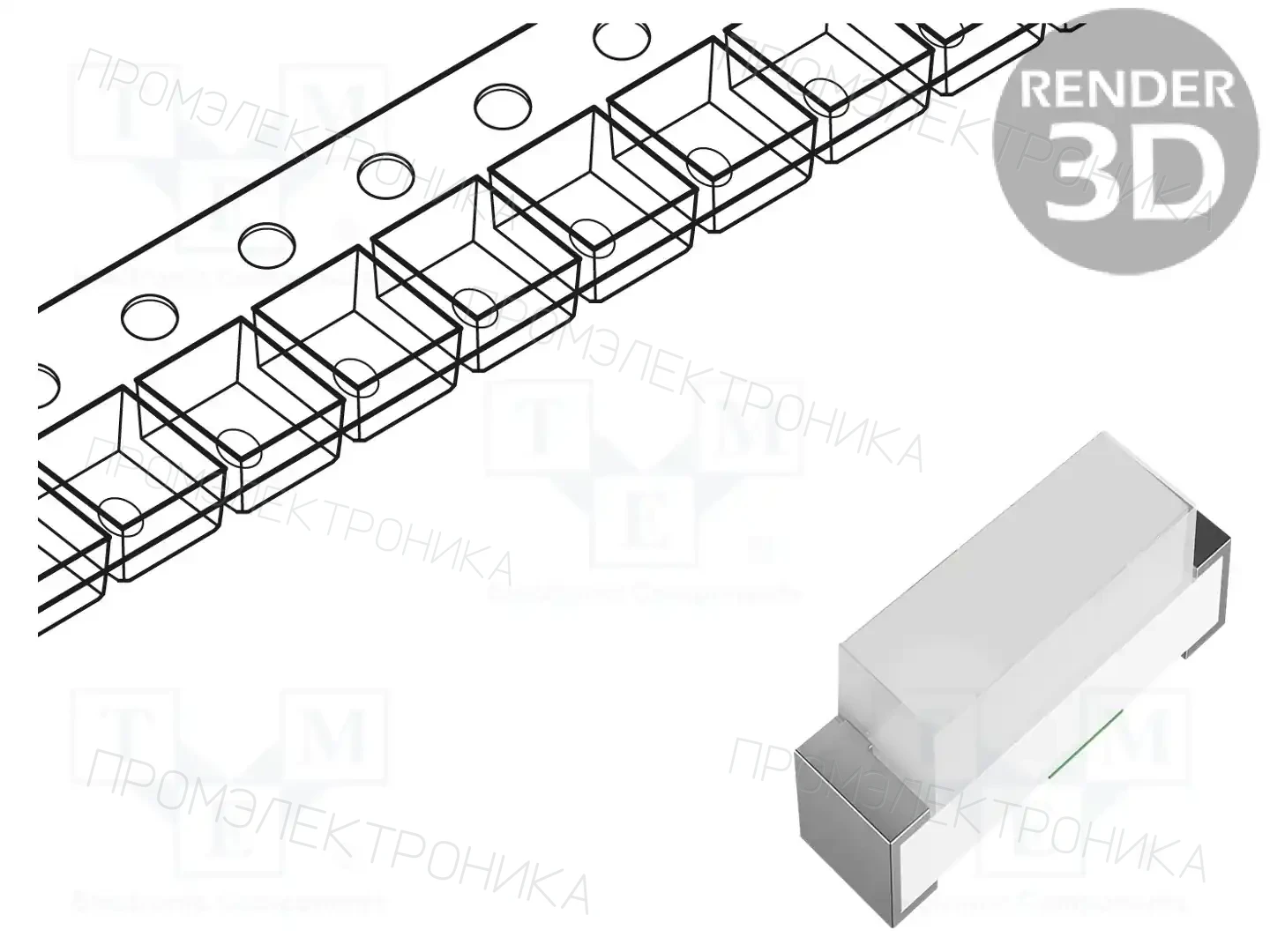 KINGBRIGHT ELECTRONIC KPBA-2006SYKCGKC — Светодиоды SMD цветные