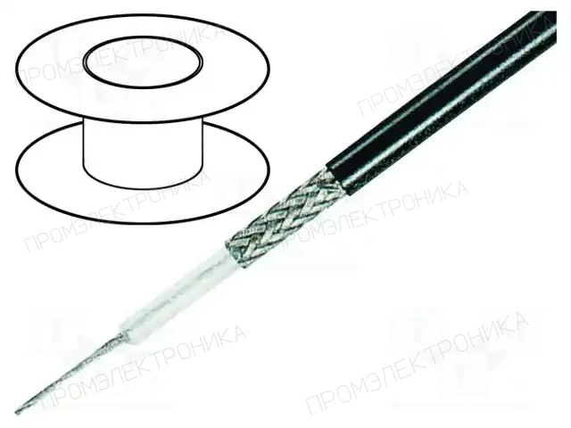 TECHNOKABEL YWL50-0.96/2.95-BK — Провода коаксиальные