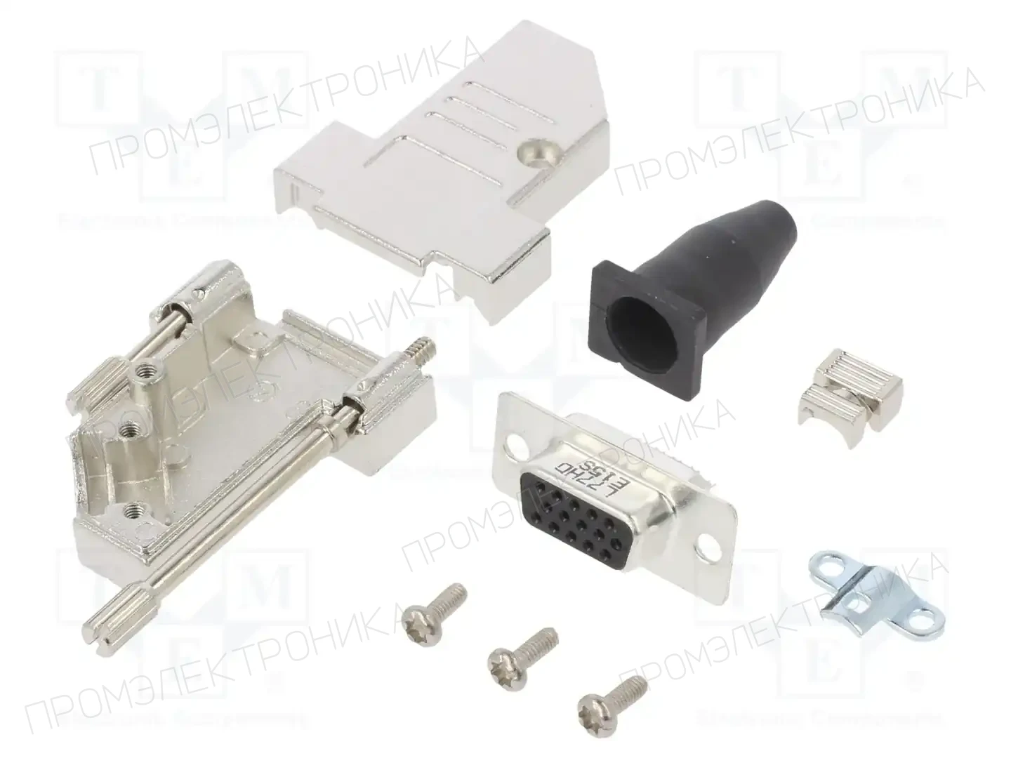 AMPHENOL COMMUNICATIONS SOLUTIONS L17DTSL09-RG-LJS-S+L77HDE15S — Комплектные штекеры D-Sub