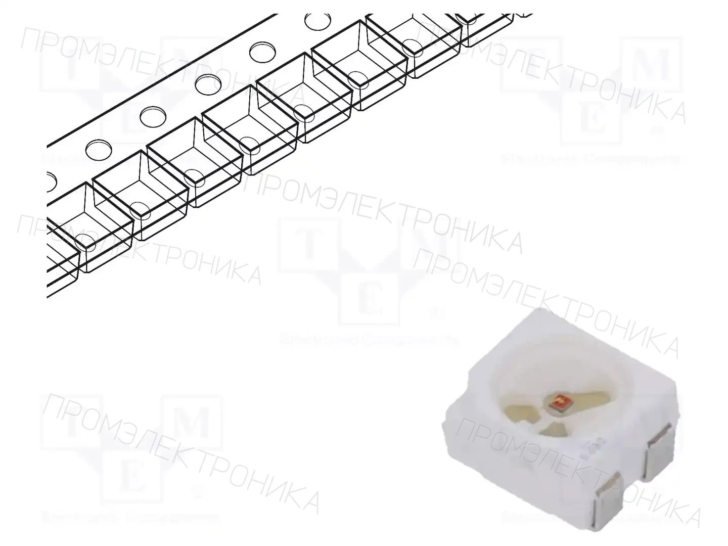 ams OSRAM LY ETSF-ABDA-46-1 — Светодиоды SMD цветные
