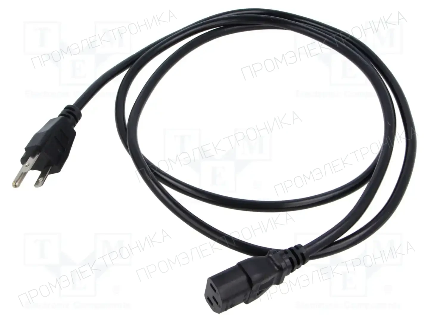 LIAN DUNG LT-832+501 VCTF 3X0.75 3M BLK — Кабели питания компьютерные и универс