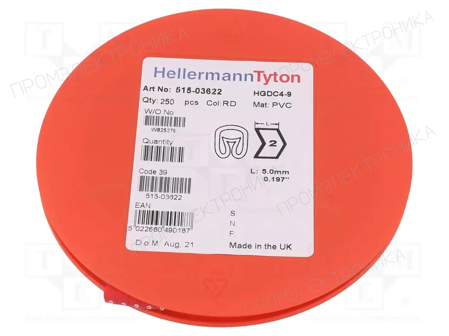 HELLERMANNTYTON 515-03622 — Маркеры проводов