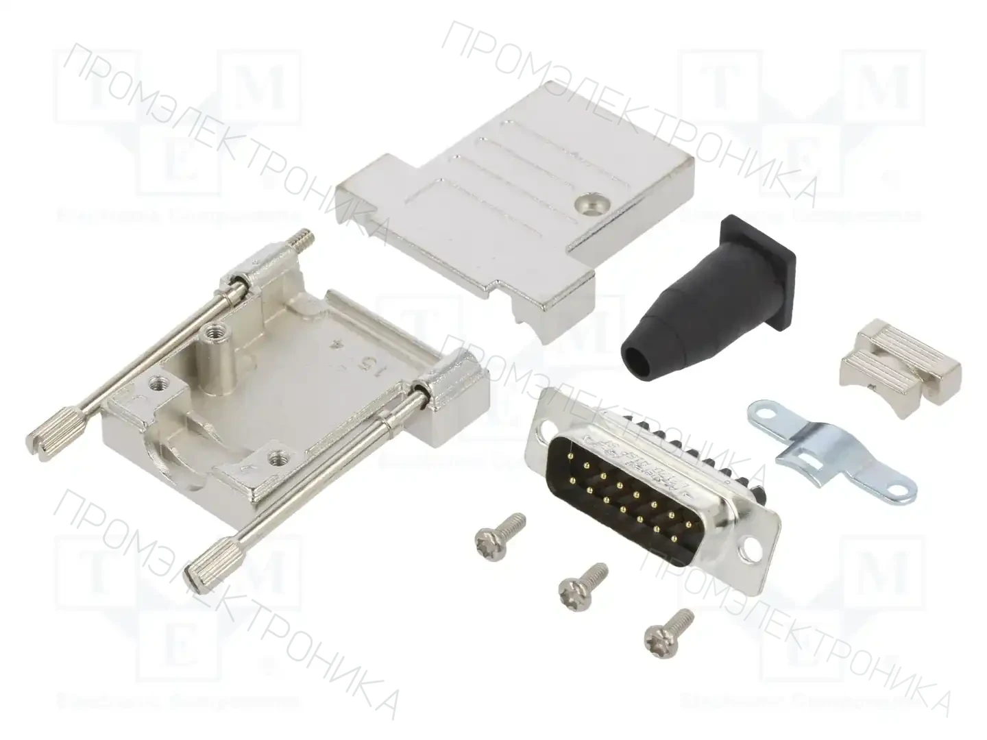 AMPHENOL COMMUNICATIONS SOLUTIONS L17DTSL15-RG-LJS-T+L717DA15PST — Комплектные штекеры D-Sub
