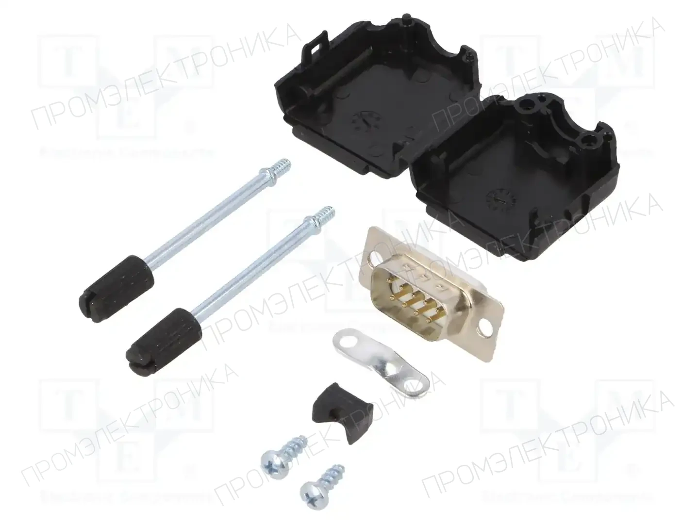 ENCITECH DPPK09-BK-DBP-W-K — Комплектные штекеры D-Sub
