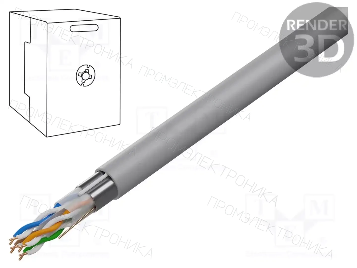 GEMBIRD FPC-6004-SO — Провода телекоммуникационные
