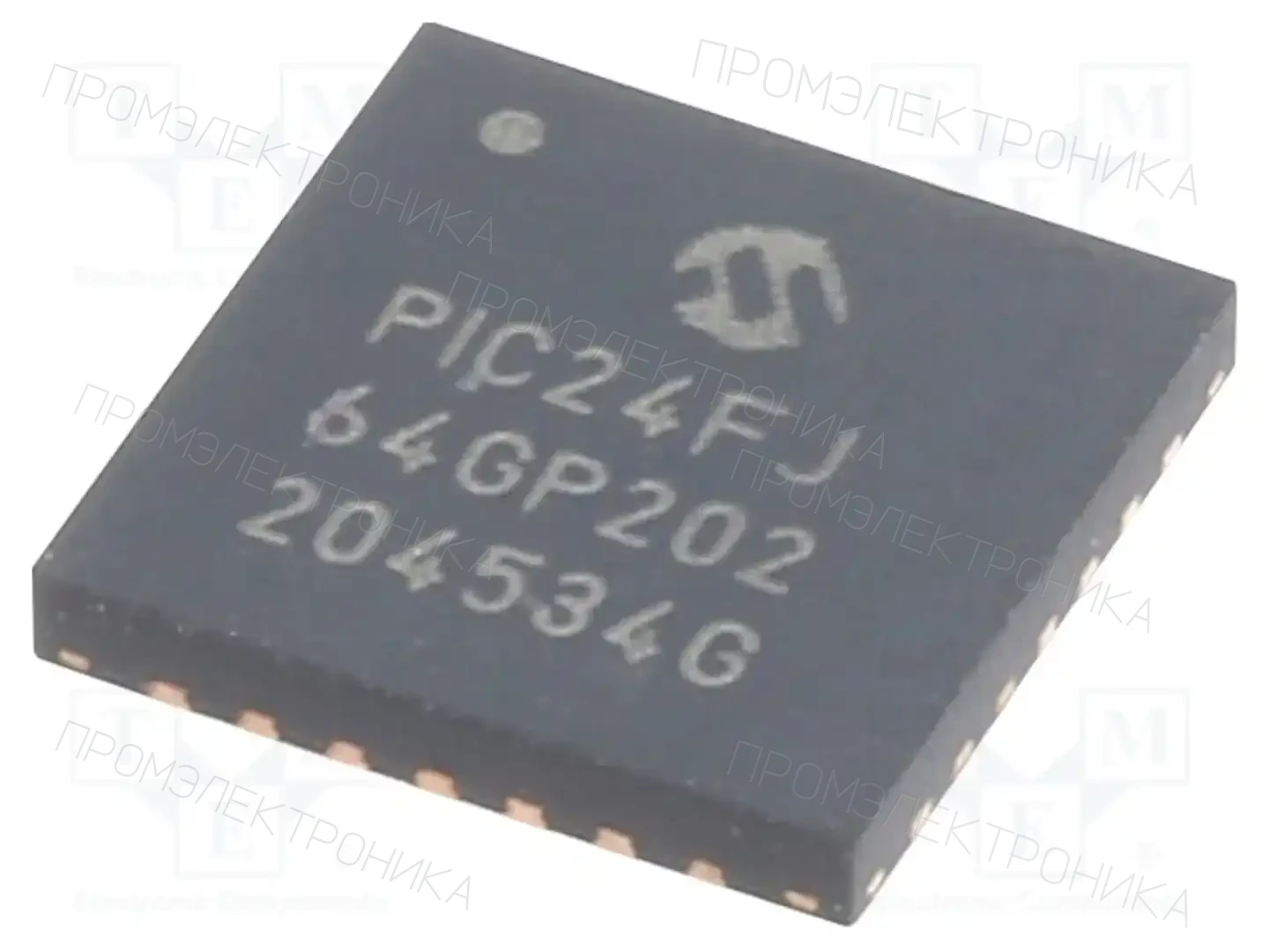 Microchip Technology PIC24FJ64GP202-I/ML — Линейка PIC 16-bit