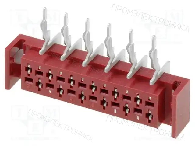 AMPHENOL COMMUNICATIONS SOLUTIONS TMM-5-L-12-2 — Разъeмы Micro-Match растр 1,27мм