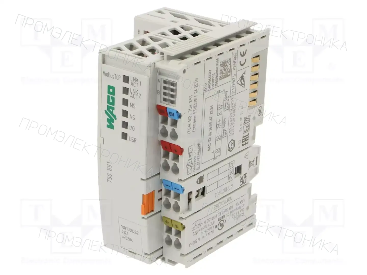 WAGO 750-891 — Контроллеры PLC